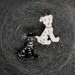 Store Bijou broche Dalmatien Bijoux & Porte-clés
