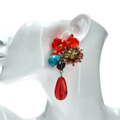 Hot Boucles d'oreille Chardon Exclusivité Bijoux & Porte-clés