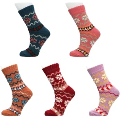 Outlet Chaussettes épaisses en lot de 5 paires Stars Chaussettes & Gants