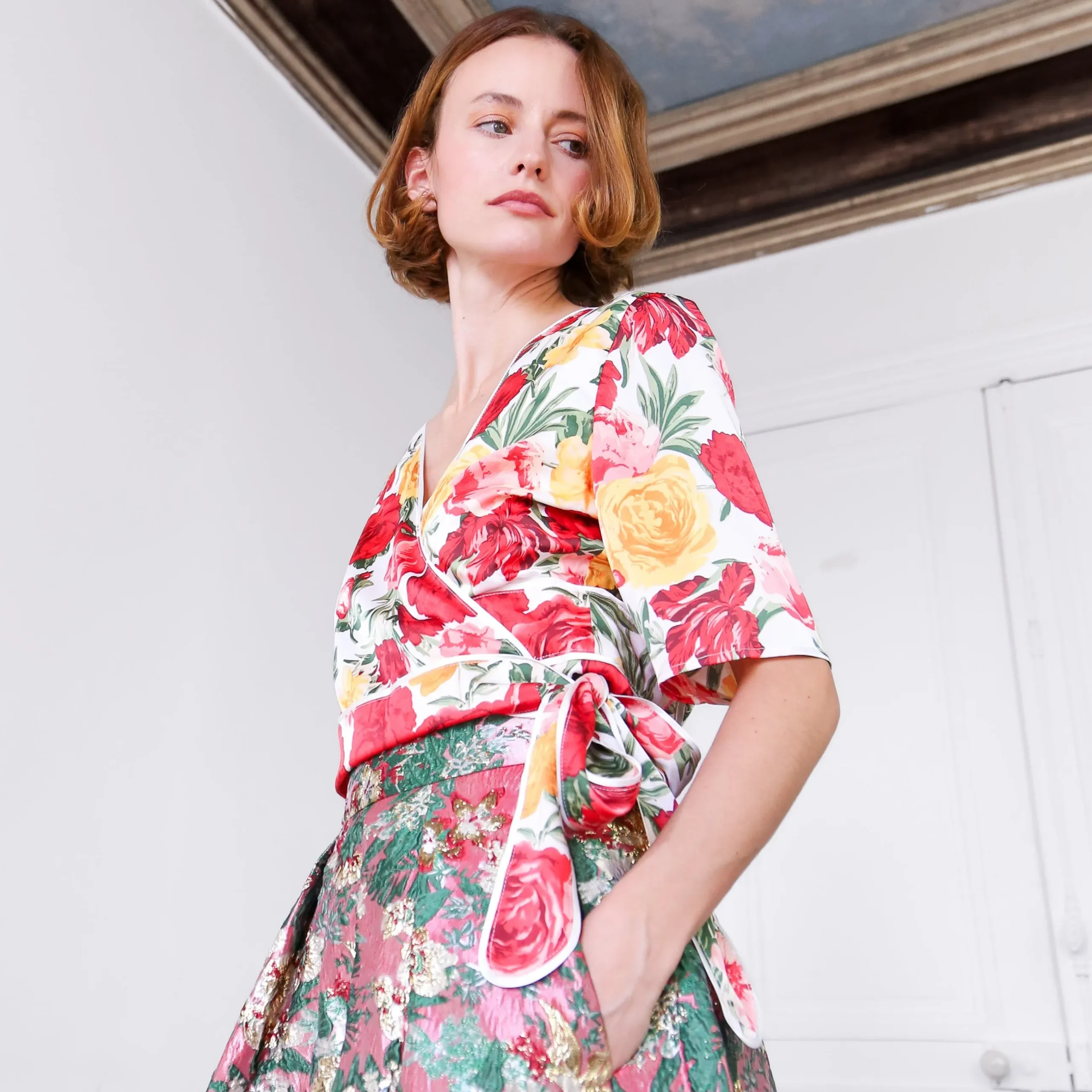 Hot Jupe Astree Rose Studio Outlet Vêtements|Jupes