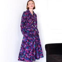 New Jupe Astree Violet Studio Outlet Vêtements|Jupes