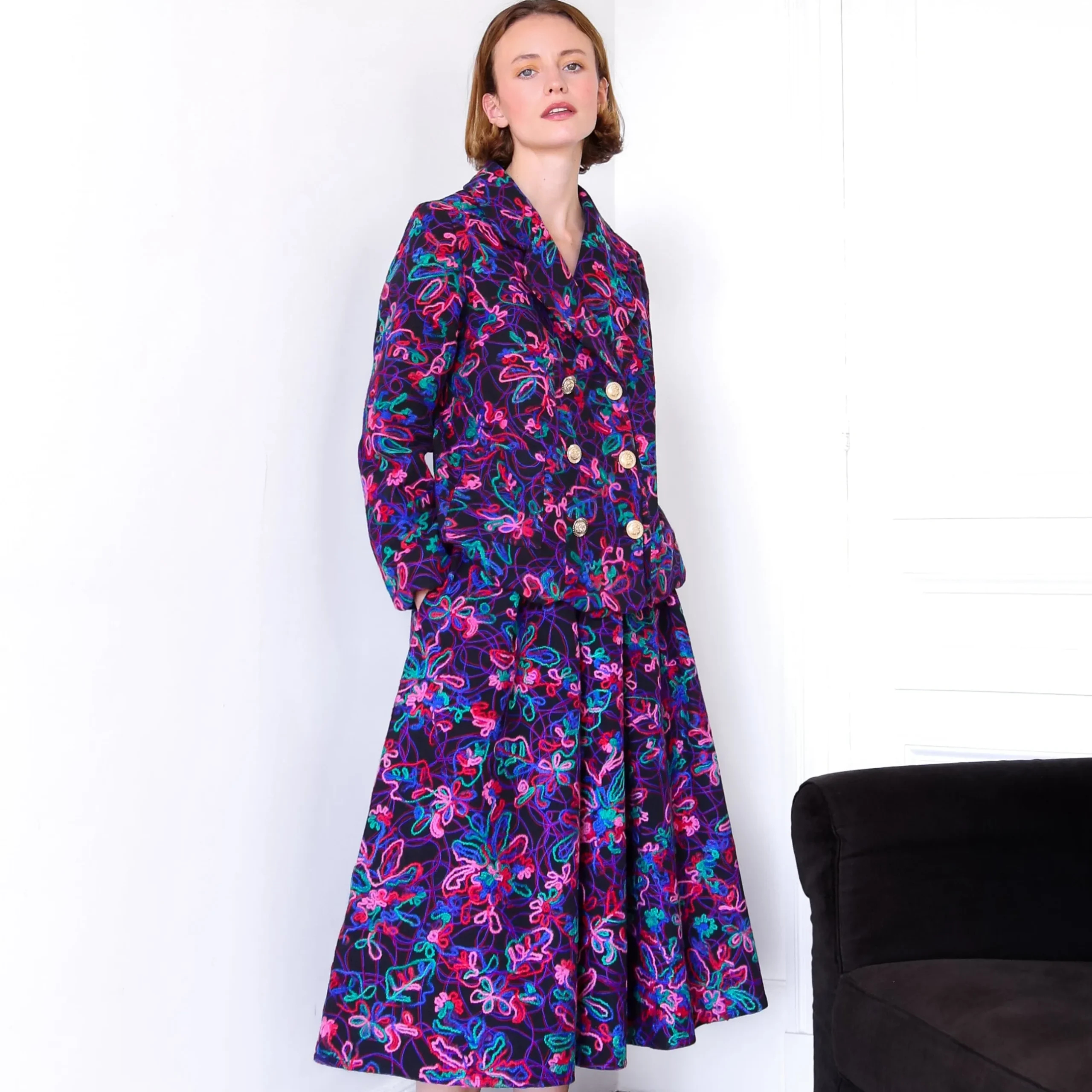 New Jupe Astree Violet Studio Outlet Vêtements|Jupes