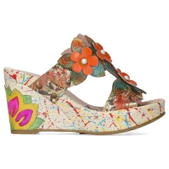 Shop Mules - JACSMINO 04 Fleur Outlet Chaussures|Mules