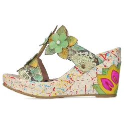 Shop Mules - JACSMINO 04 Fleur Outlet Chaussures|Mules