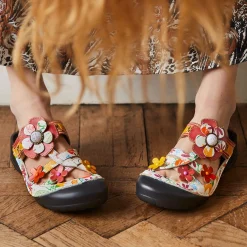 Best Sale Mules - PHENIX Fleur Sabots|Mules