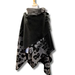 Discount Poncho Charline Outlet Accessoires|Foulards & Écharpes