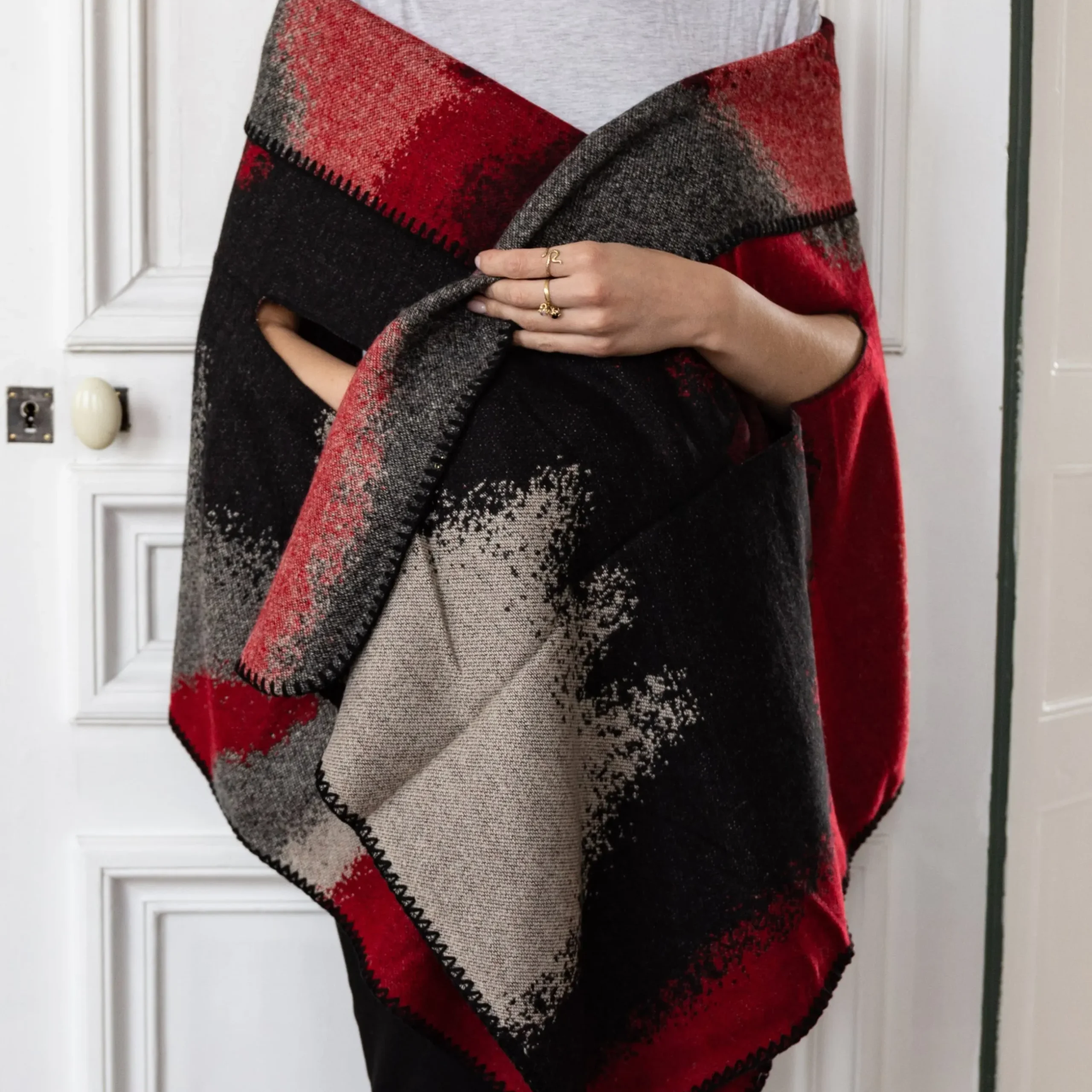 Cheap Poncho Encra Outlet Accessoires|Foulards & Écharpes