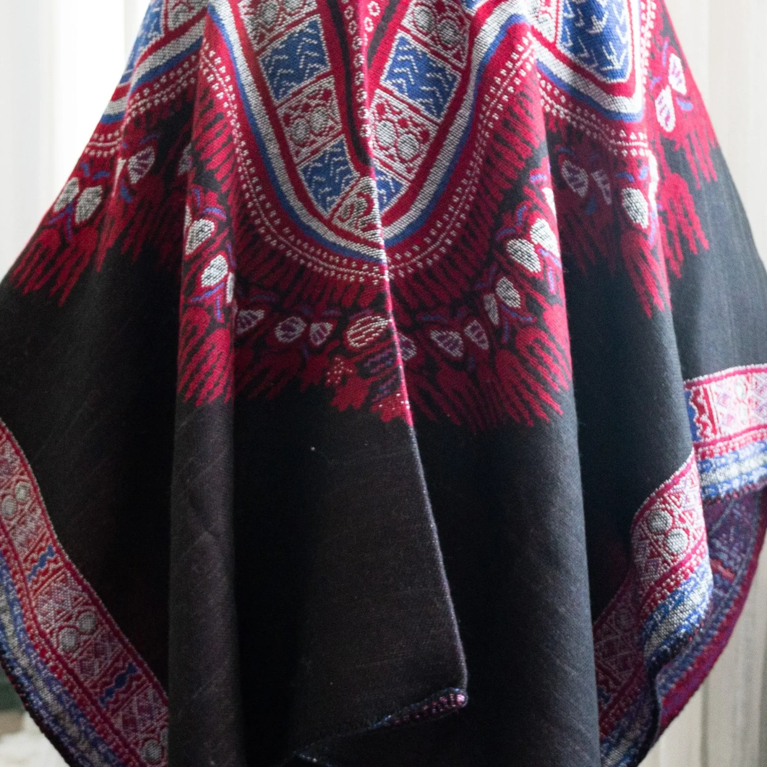 Fashion Poncho Pluma Foulards & Écharpes