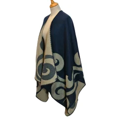 New Poncho Spirale Foulards & Écharpes