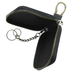 Discount Porte-clefs et porte-monnaie en cuir à mousqueton Homme Homme|Petite Maroquinerie