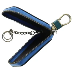 Discount Porte-clefs et porte-monnaie en cuir à mousqueton Homme Homme|Petite Maroquinerie