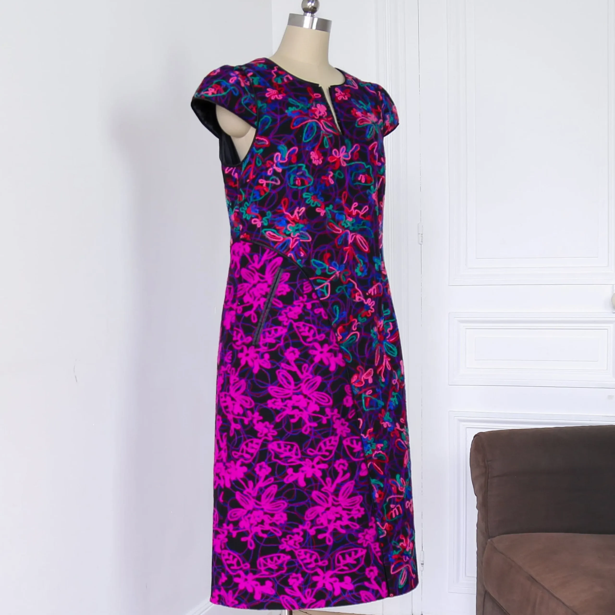 Fashion Robe Ouranos Violet Studio Outlet Vêtements|Robes