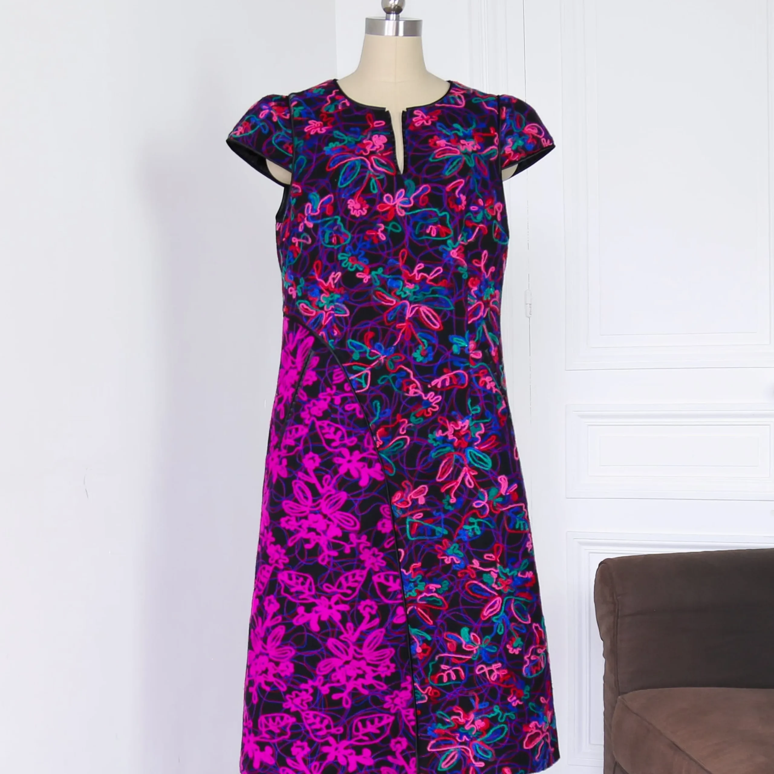 Fashion Robe Ouranos Violet Studio Outlet Vêtements|Robes