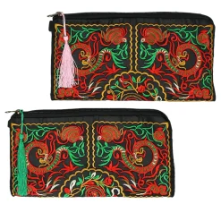 Outlet Sac pochette brodée Philae Tous Les Sacs|Sac Pochette