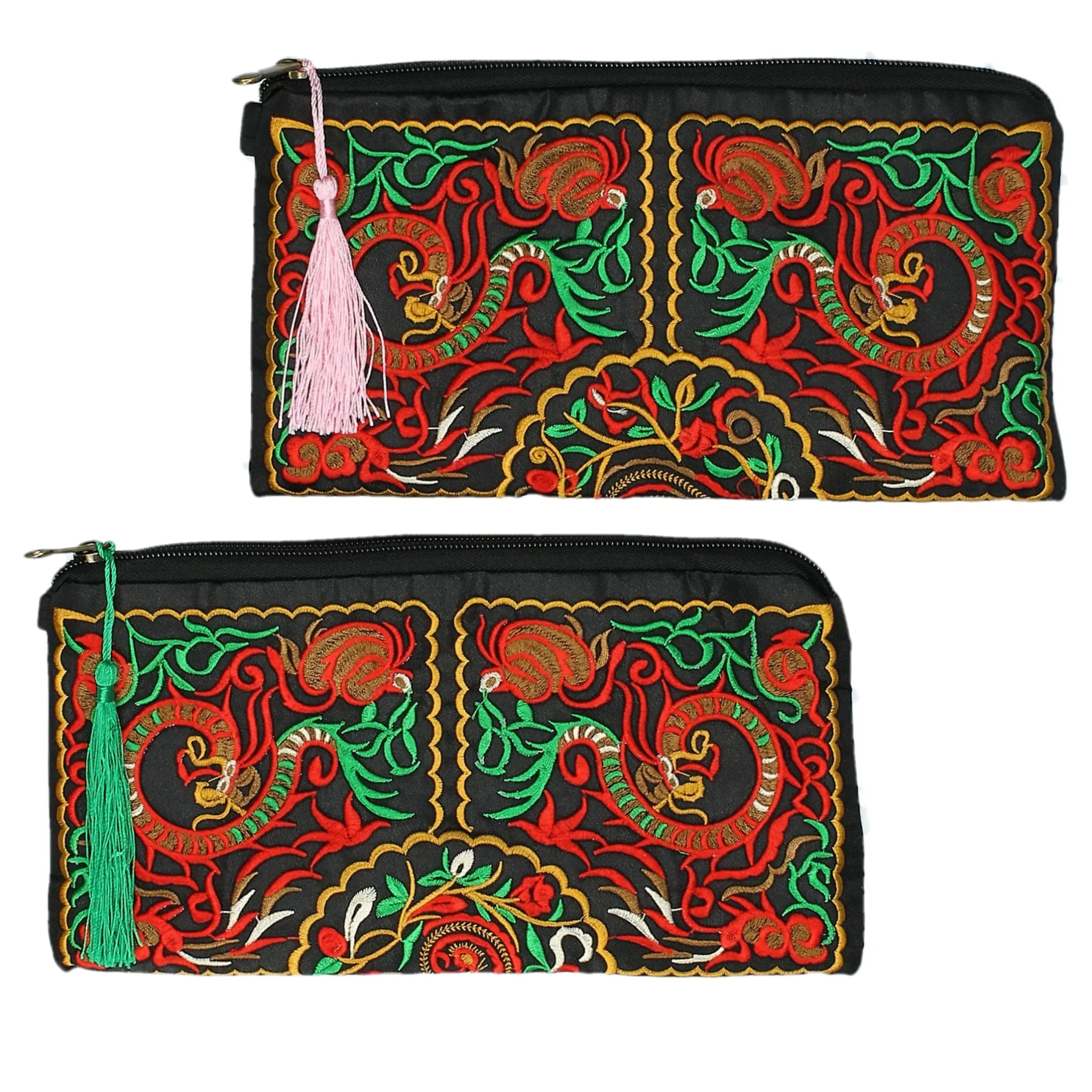 Outlet Sac pochette brodée Philae Tous Les Sacs|Sac Pochette