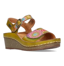 Store Sandales - FACSCINEO 0122 Fleur Outlet Chaussures|Sandales