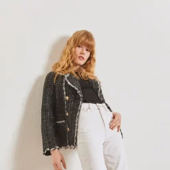 Shop Veste Typhon Noir Studio Vestes & Manteaux